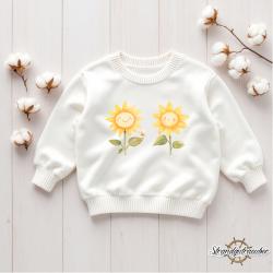 Buegelbild Sonnenblumen